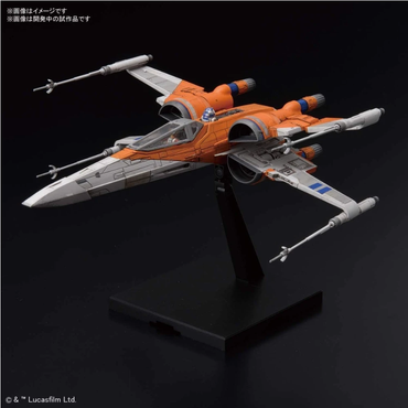 Bandai 1/72 Star Wars Poe's X-Wing Fighter (SW Ep 9)