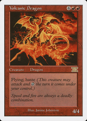 Volcanic Dragon [Classic Sixth Edition]