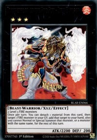 Brotherhood of the Fire Fist - Lion Emperor [BLAR-EN066] Ultra Rare