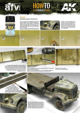 AK Interactive Weathering Products - Africa Dust Effects
