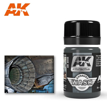 AK Interactive Weathering Products - Exhaust Wash
