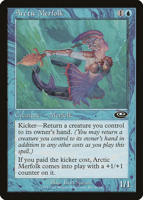 Arctic Merfolk [Planeshift]