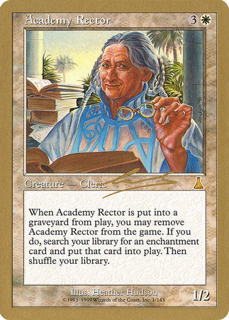 Academy Rector - 2000 Nicolas Labarre (UDS) [World Championship Decks 2000]
