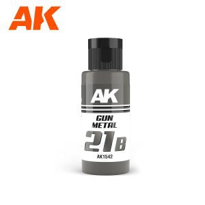AK Interactive - Dual Exo 21B - Gun Metal 60ml
