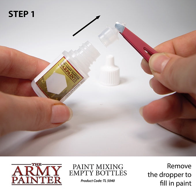 Army Painter Tools - Empty Paint Mixing Bottles