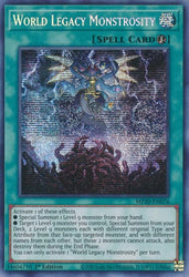 World Legacy Monstrosity [MP20-EN076] Prismatic Secret Rare