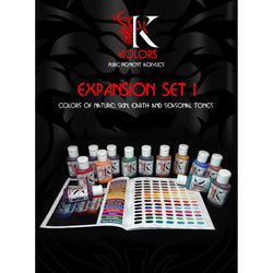 Kimera Kolors Pure Pigments Expansion Set: Colors of Nature