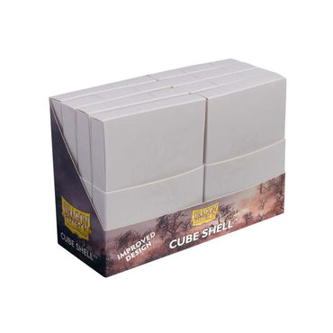 Deck Box Dragon Shield Cube Shell - Ashen White