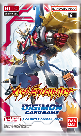 Digimon Card Game Series BT10 Xros Encounter BT10 Booster