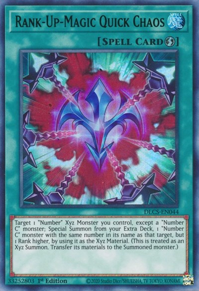 Rank-Up-Magic Quick Chaos (Green) [DLCS-EN044] Ultra Rare