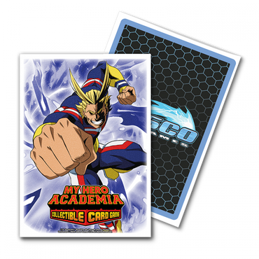 Sleeves - Dragon Shield - Box 100 - Matte Art - My Hero Academia All Might Punch