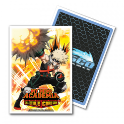 Sleeves - Dragon Shield - Box 100 - Matte Art - My Hero Academia Bakugo Explode