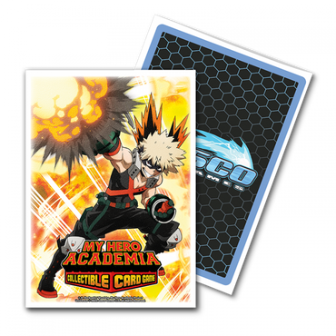 Sleeves - Dragon Shield - Box 100 - Matte Art - My Hero Academia Bakugo Explode