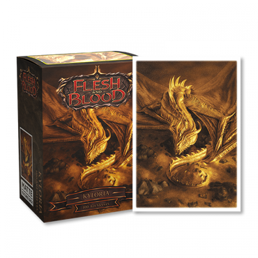 Sleeves - Dragon Shield - Box 100 - Matte Art - Flesh and Blood Kyloria