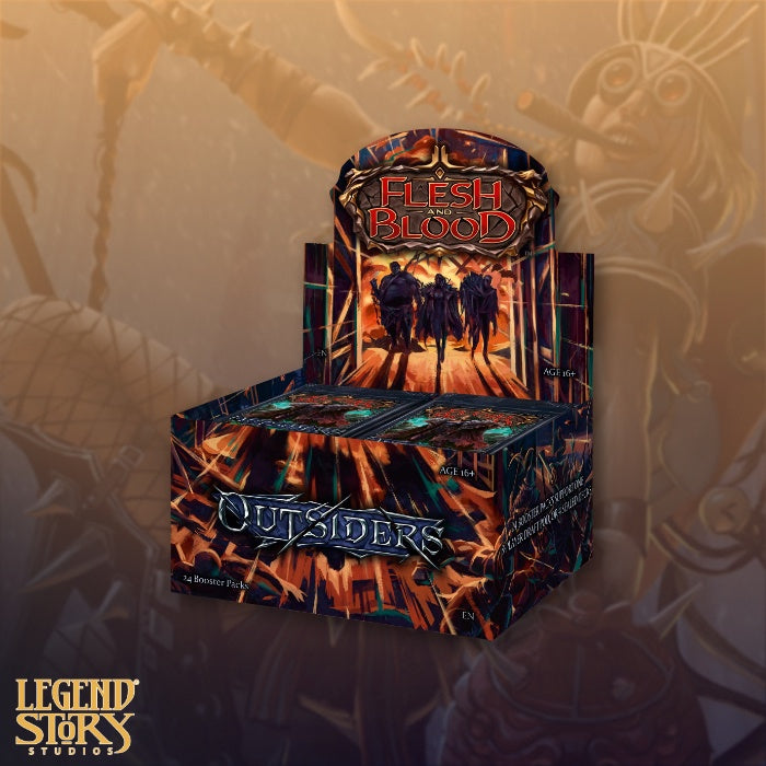 Flesh and Blood Outsiders Booster Display
