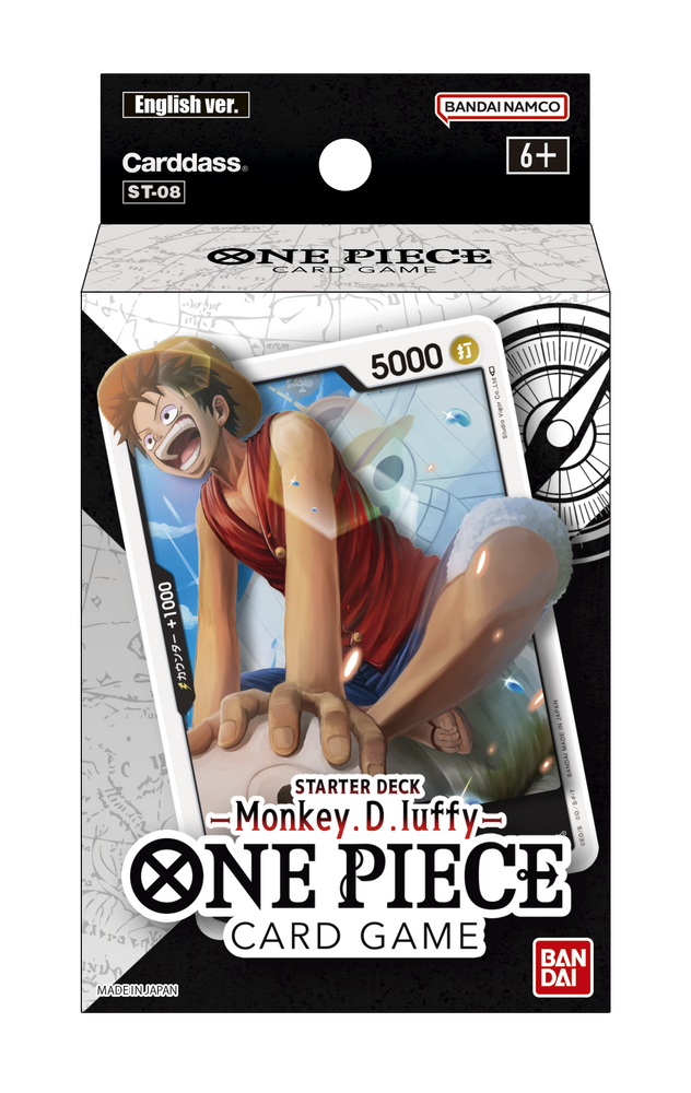 One Piece Card Game Monkey D Luffy (ST-08) Starter Deck