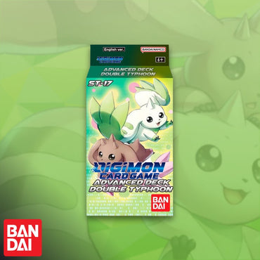 Digimon Card Game Advanced Deck Set Display Double Typhoon [ST17]