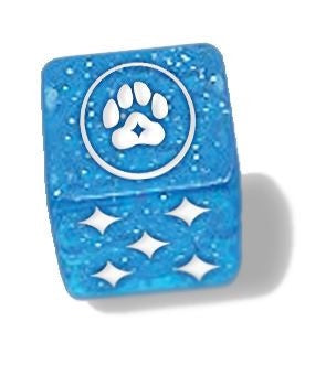 Magical Kitties Save The Day - Kitty Paw Dice Set (set of 6 20mm dice)