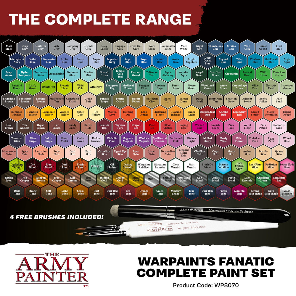 Army Painter - Warpaints Fanatic - Complete Paint Set