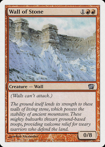 Wall of Stone [Eighth Edition]