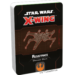 Star Wars X-Wing 2nd Edition Resistance Damage Deck