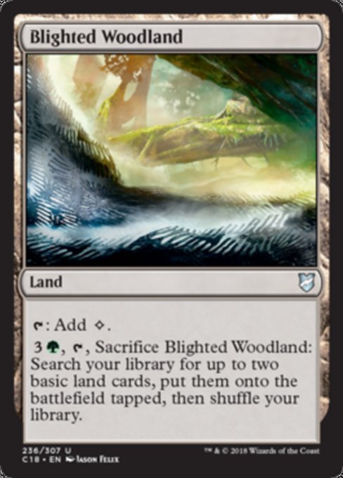 Blighted Woodland [Commander 2018]