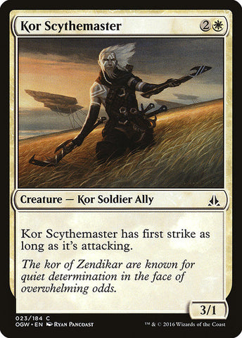 Kor Scythemaster [Oath of the Gatewatch]