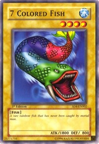 7 Colored Fish [Structure Deck: Fury from the Deep] [SD4-EN002]