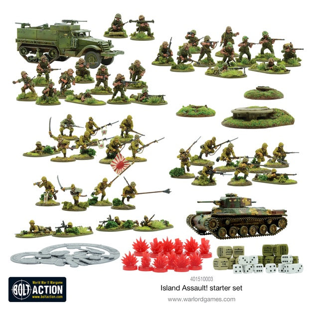 Bolt Action Starter Set: Island Assault