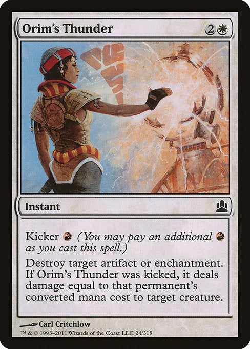 Orim's Thunder [Commander 2011]