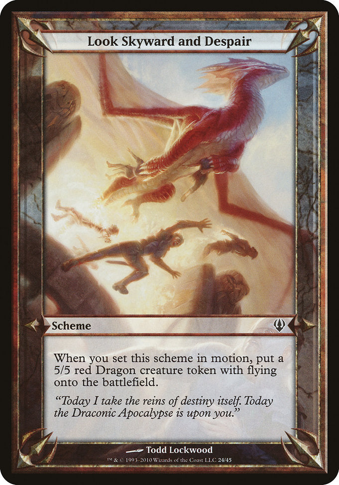 Look Skyward and Despair [Archenemy]