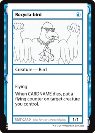 Recycla-bird (2021 Edition) [Mystery Booster Playtest Cards]