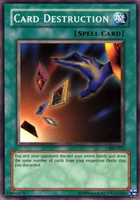 Card Destruction [Starter Deck: Yugi Evolution] [SYE-032]