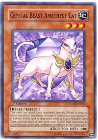 Crystal Beast Amethyst Cat [Force of the Breaker] [FOTB-EN002]