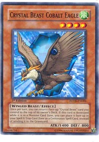 Crystal Beast Cobalt Eagle [Force of the Breaker] [FOTB-EN006]