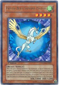 Crystal Beast Sapphire Pegasus [Force of the Breaker] [FOTB-EN007]