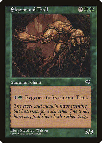 Skyshroud Troll [Tempest]