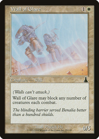 Wall of Glare [Urza's Destiny]