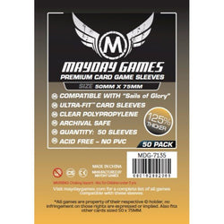 Mayday - Premium Custom Card Sleeves - 50 X 75 MM