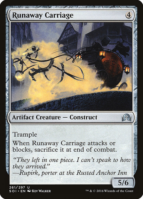 Runaway Carriage [Shadows over Innistrad]