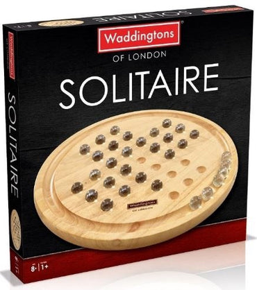 Waddingtons of London Wooden Solitaire