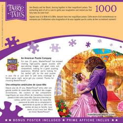 Masterpieces Puzzle Classic Fairy Tales Beauty and the Beast Puzzle 1,000 pieces