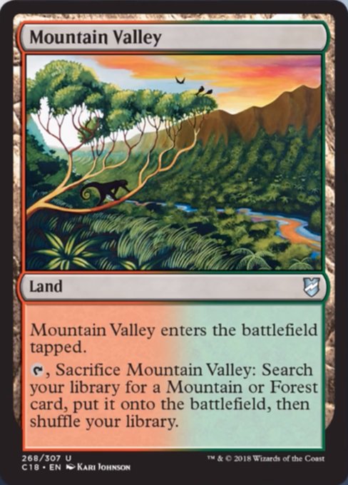 Mountain Valley [Commander 2018]