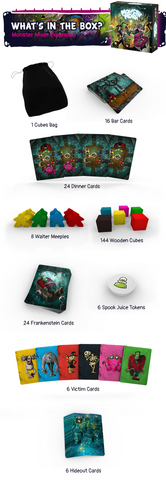Kickstarter Monsters on Board The Monster Mixer Expansion