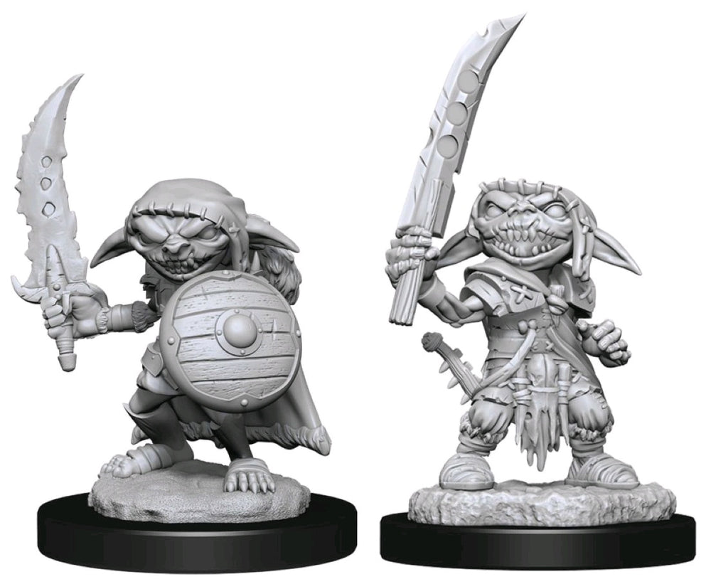 Pathfinder - Deep Cuts Unpainted Miniatures: Goblin Fighter Male