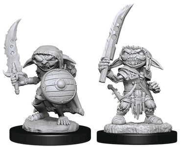 Pathfinder - Deep Cuts Unpainted Miniatures: Goblin Fighter Male