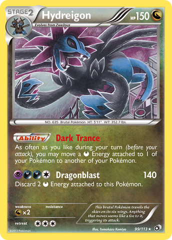 Hydreigon (99/113) [Black & White: Legendary Treasures]