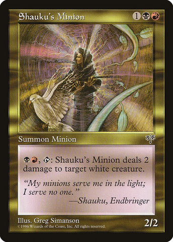 Shauku's Minion [Mirage]