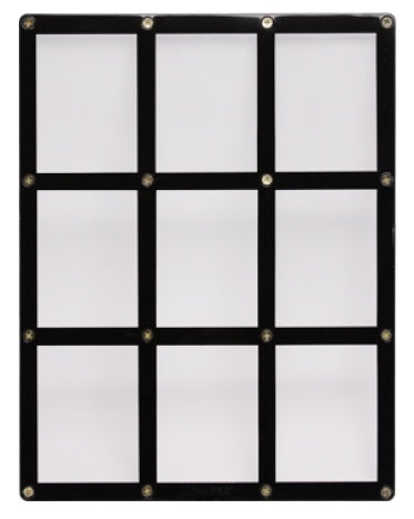 ULTRA PRO Screw downs - Black 9 Card