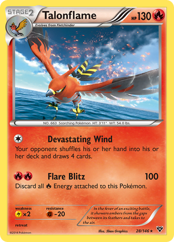 Talonflame (28/146) [XY: Base Set]